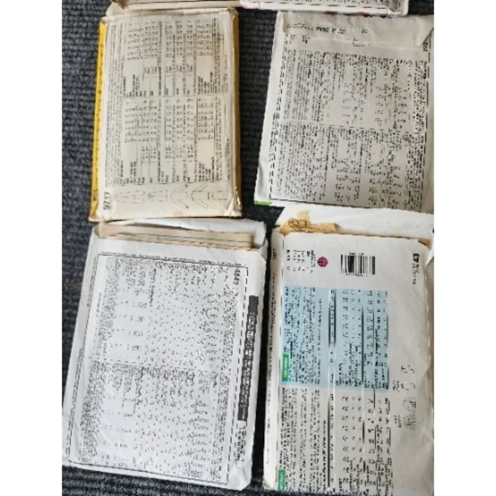 Lot of‎ 16 Assorted Sewing Patterns Uncut And Cut
